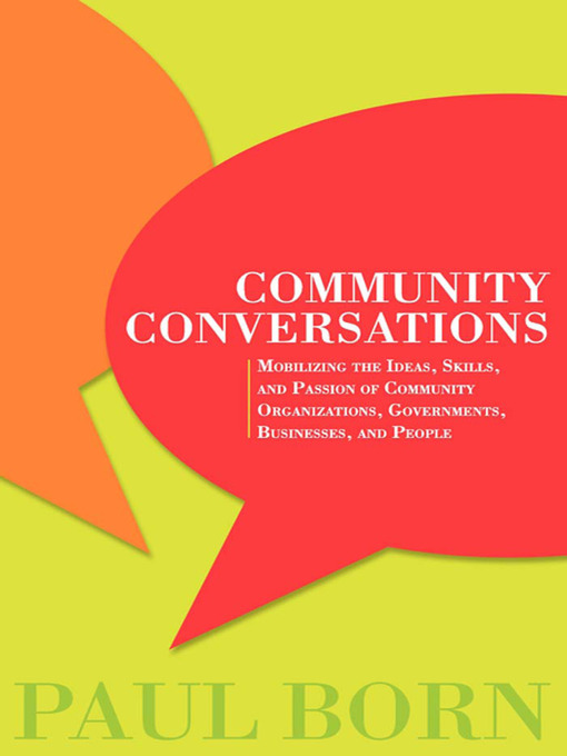 Title details for Community Conversations by Paul Born - Available